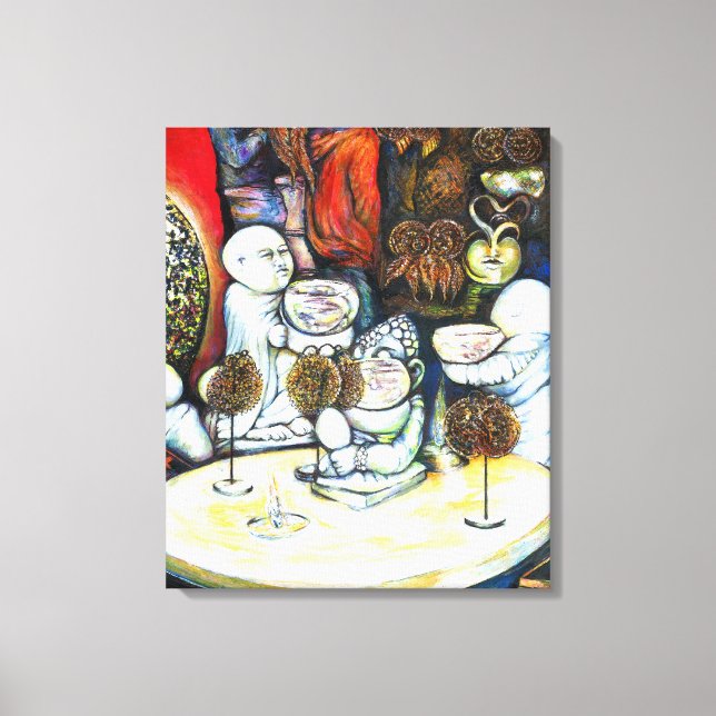 Unfazed by Challenge Canvas Print (Front)