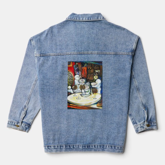 Unfazed by Challenge Denim Jacket (Back)