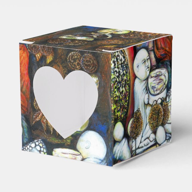 Unfazed by Challenge Favour Box (Front Side)
