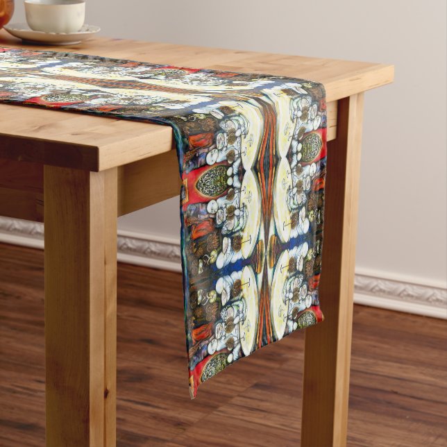 Unfazed by Challenge Long Table Runner (In Situ)