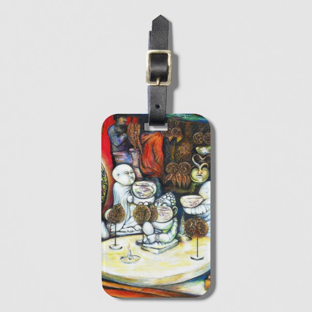 Unfazed by Challenge Luggage Tag (Front Vertical)