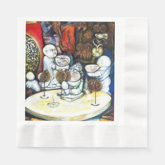 Unfazed by Challenge Napkin (Front)