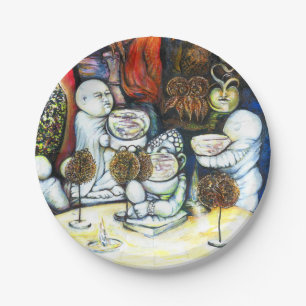 Unfazed by Challenge Paper Plate