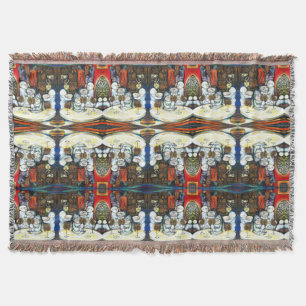 Unfazed by Challenge Throw Blanket