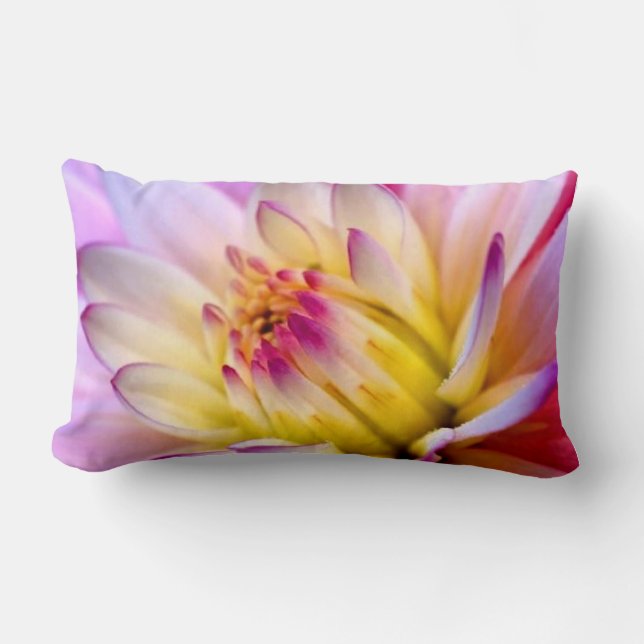Unfolding Flower Lumbar Cushion (Front)