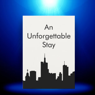 Unforgettable City Stay Custom Host Gift Card 