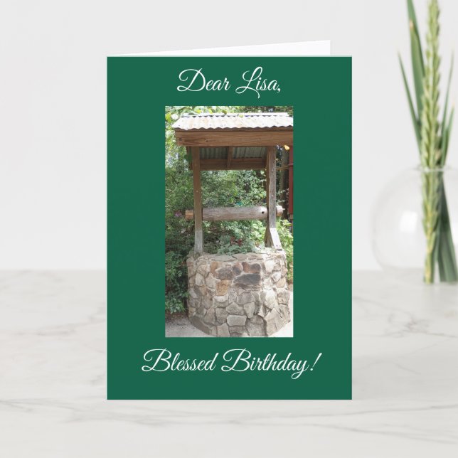 Unforgettable, Daughter's Birthday Card (Front)