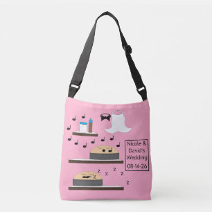 Unfrosted Wedding Cakes Crossbody Bag