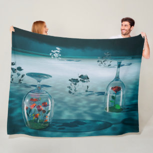 Unfrozen – Fragile Life Preserved Fleece Blanket