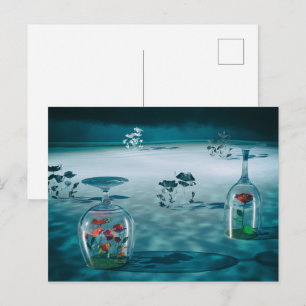 Unfrozen – Fragile Life Preserved Postcard