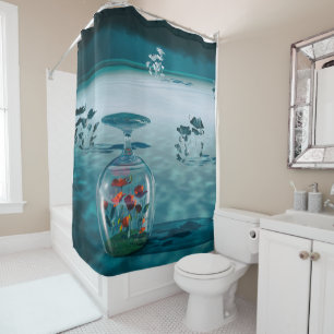 Unfrozen – Fragile Life Preserved Shower Curtain