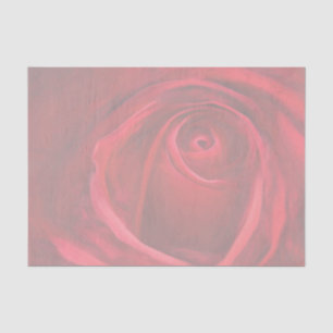 Unfurling Beauty Custom 10lb Tissue Paper, White Paper