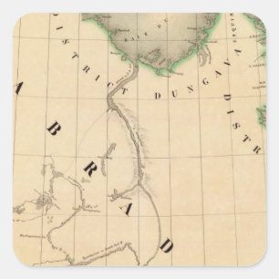 Ungava Peninsula and northern Labrador Square Sticker