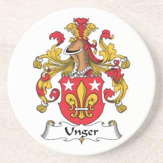 Unger Family Crest Coaster
