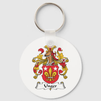 Unger Family Crest Key Ring