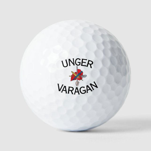 Unger Varagan Golf Balls (Front)