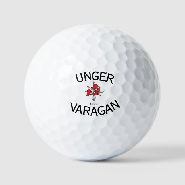 Unger Varagan Golf Balls (Front)