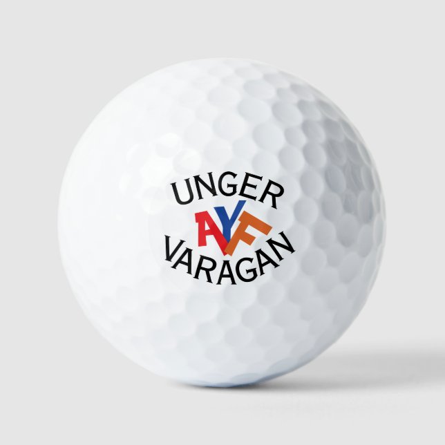 Unger Varagan Golf Balls (Front)