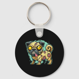 Ungovernment Agencyd Paw Print - Zombie Dog Lover Key Ring