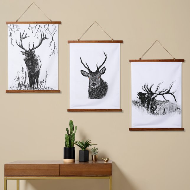 Ungulati Hanging Tapestry (Asymmetrical)