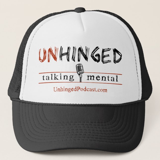 Unhinged Podcast Trucker Hat (Front)