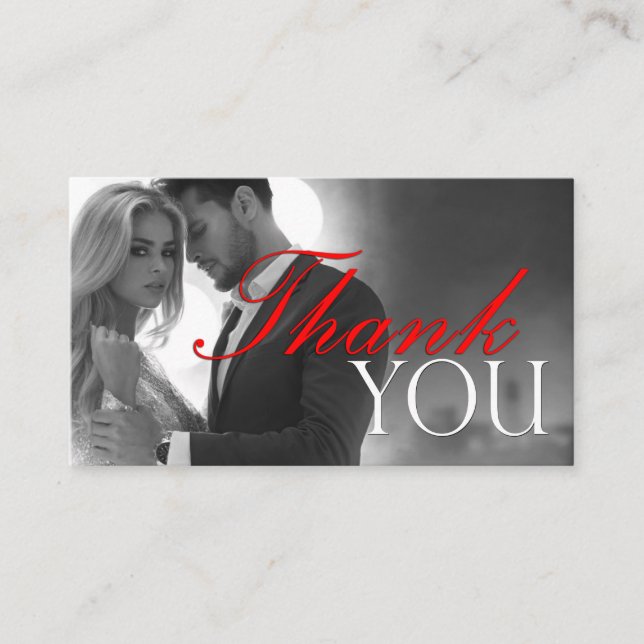 Unhinged Thank You Card (Front)