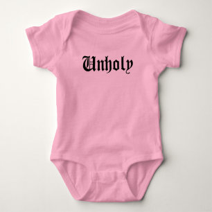 Unholy baby bodysuit