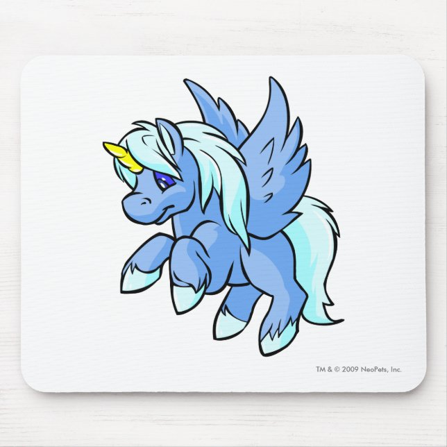 Uni Blue Mouse Pad (Front)