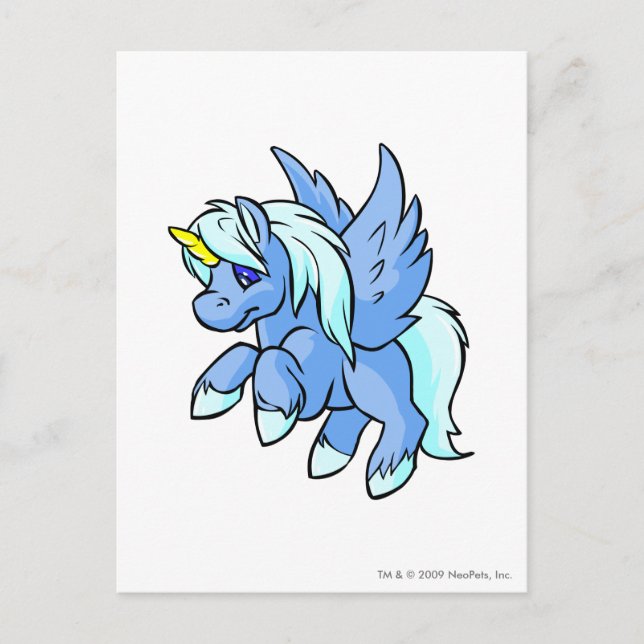 Uni Blue Postcard (Front)