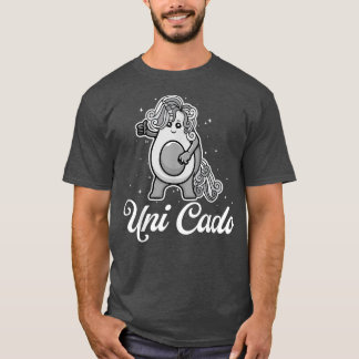 Uni Cado, Cute Avocado, Funny Unicorn, Guacamole, T-Shirt