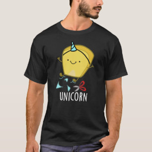 Uni-corn Funny Corn Pun Dark BG T-Shirt