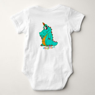 Uni-Gator One Piece Baby Bodysuit