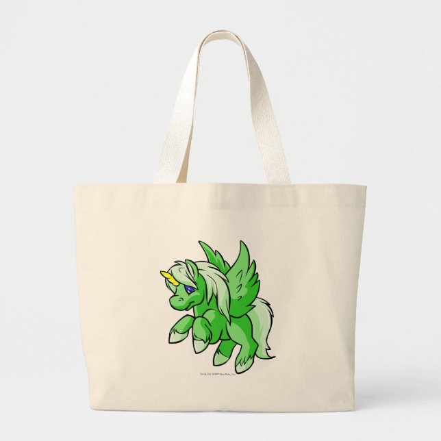 Uni Green Large Tote Bag (Front)