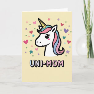 Uni Mom Celebration Art Card