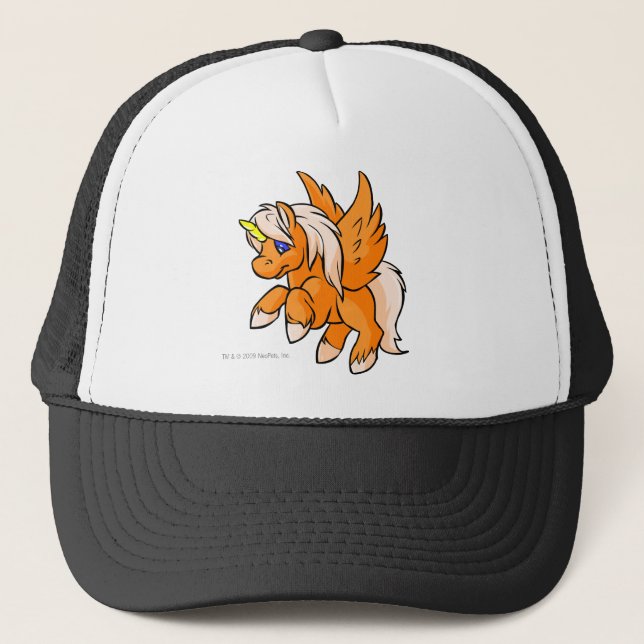 Uni Orange Trucker Hat (Front)