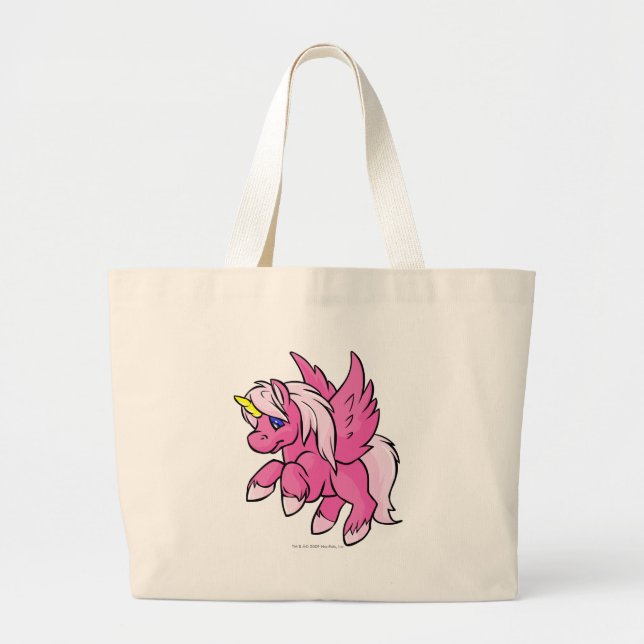 Uni Pink Large Tote Bag (Front)