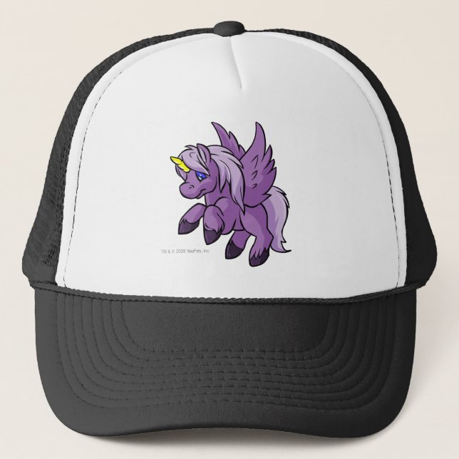 Uni Purple Trucker Hat (Front)