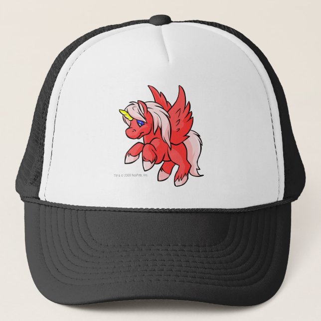 Uni Red Trucker Hat (Front)