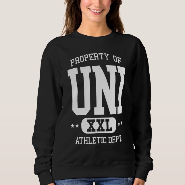 UNI Retro Athletic Property Dept Sweatshirt (Front)