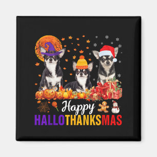 Uni-S Kids Chihuahua Dog Halloween Thanksgiving Magnet