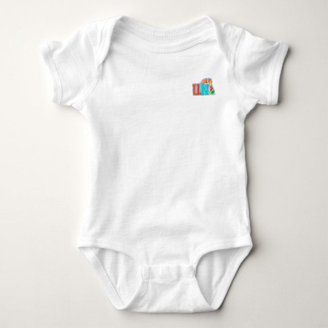 Uni-Turtle  Baby Bodysuit (Front)
