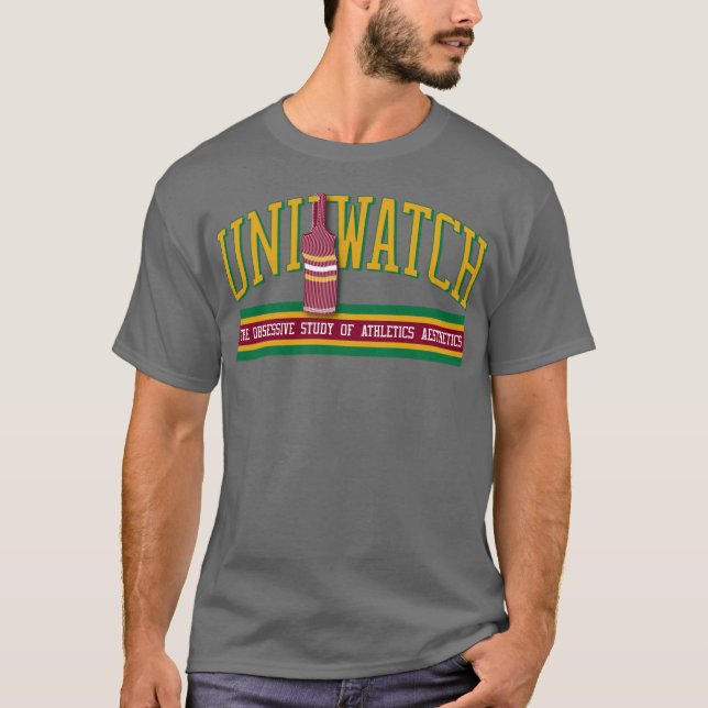Uni Watch Grey Shirt (Front)