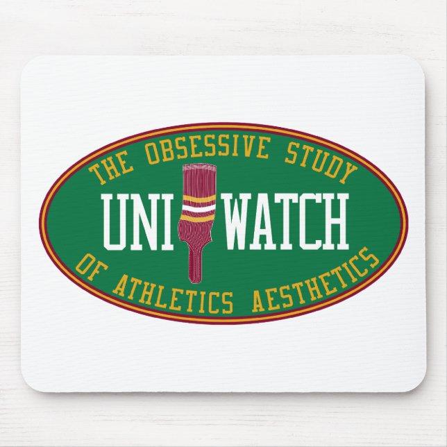 Uni Watch Mousepad (alternate) (Front)