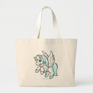 Uni White Large Tote Bag
