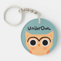 UnibrOwl Unibrow Owl | Funny Cute Eyebrows Owl