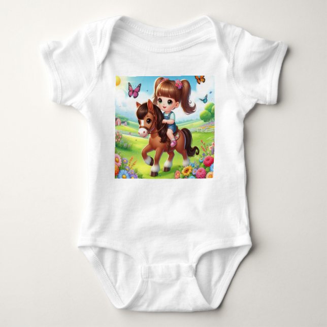 unicon baby cloth baby bodysuit (Front)