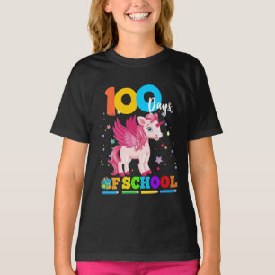 Unicorn 100 Days Smarter Gifts T-Shirt
