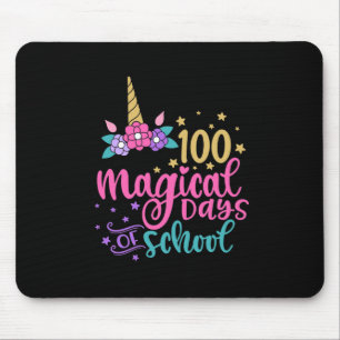 Unicorn 100 Magical Days Of School  Mouse Pad
