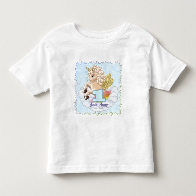 Unicorn 1st Birthday   t-shirts (Front)