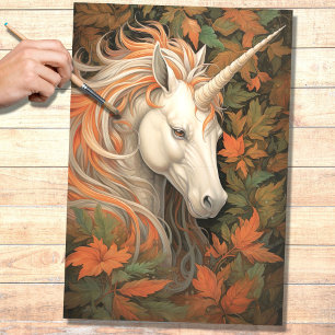Unicorn 3 Decoupage Paper
